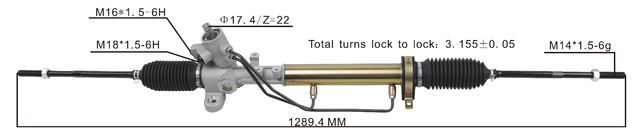 Auto Parts OEM 1H0422803A Power Steering Rack Compatible with Volkswagen Jetta/Golf /A3 1.8L/2.0L 1993-1998
