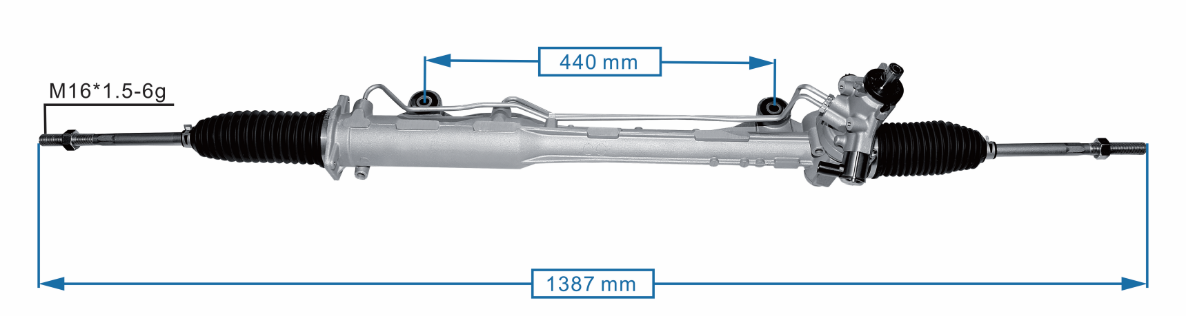 Auto Parts OEM 6RU423057H 6RD426057J Power Steering Rack Compatible with Volkswagen Amarok 2011- Audi Q7