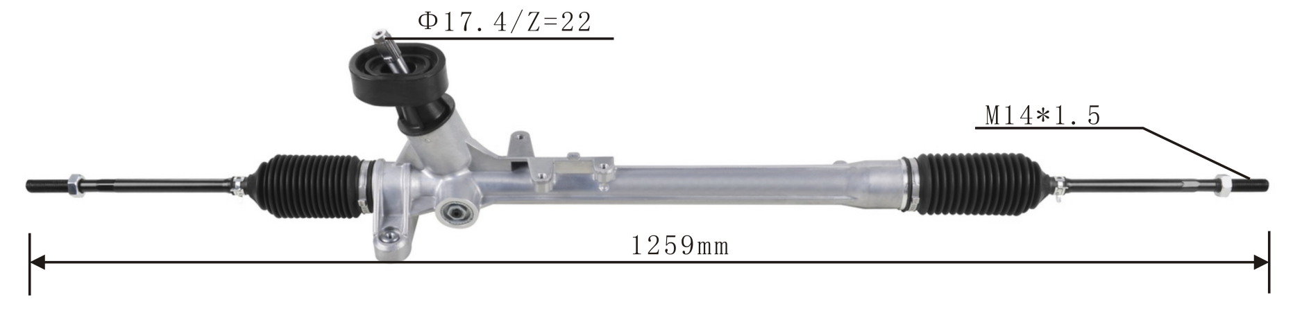 Auto Parts OEM 180423057A Power Steering Rack Compatible with Volkswagen Bora 2013-