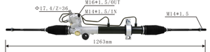 Miaosha High Quality New Auto Parts OEM 49001-9J400 Power Steering Rack Fits for Nissan Altima 2002-