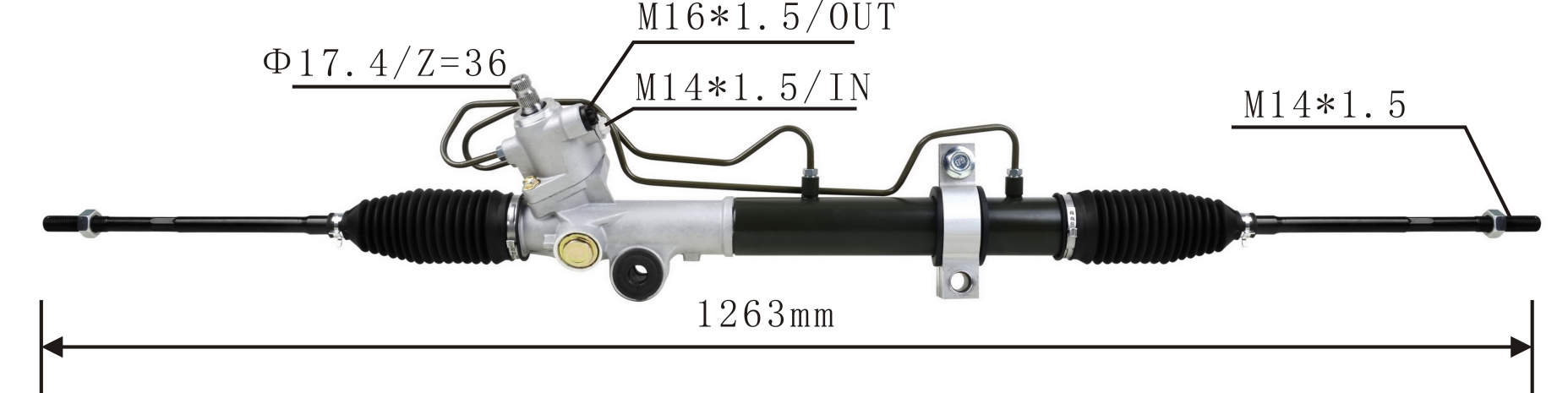 Miaosha High Quality New Auto Parts OEM 49001-9J400 Power Steering Rack Fits for Nissan Altima 2002-