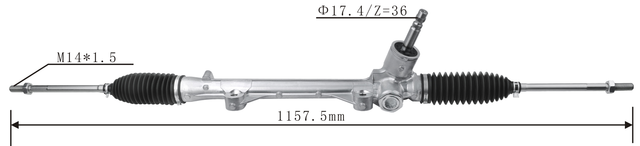 Miaosha High Quality New Auto Parts OEM 45502-BZ040 Power Steering Rack Fits for Toyota Prado 2700/4000 2002-2010 Toyota 4Runner 2003-2009 Lexus GX470 2003-2009
