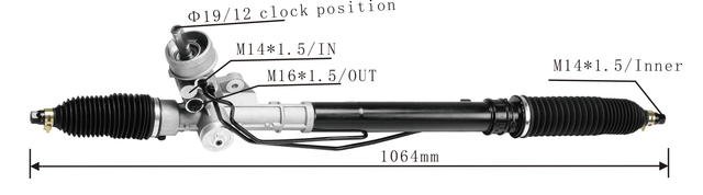 Auto Parts OEM 8E1422052 Power Steering Rack Compatible with Volkswagen Bora 1999- Audi A3 Skoda Octavia Volkswagen Golf 4