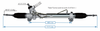 High Quality New Auto Parts OEM 4420028580 Power Steering Rack Fits for Toyota Alphard 2002- Toyota Previa 2001-