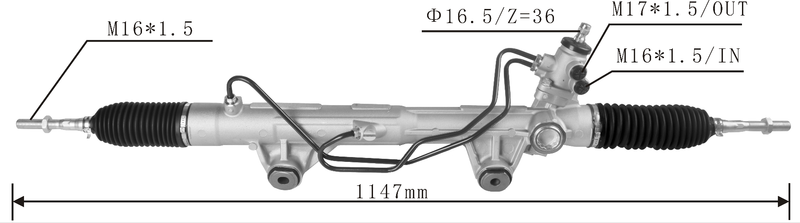 Miaosha High Quality New Auto Parts OEM 4410A603 55270329 Power Steering Rack Fits for Mitsubishi Triton 2015- Mitsubishi Pajero Sport