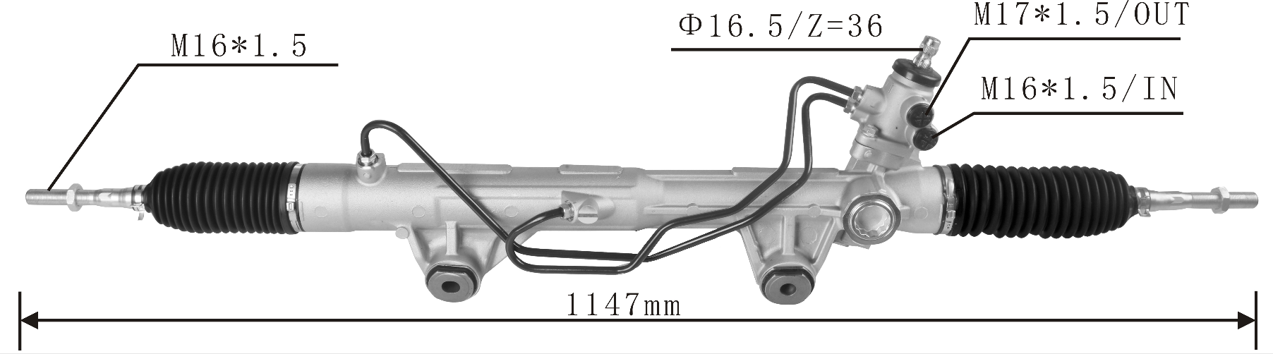 Miaosha High Quality New Auto Parts OEM 4410A603 55270329 Power Steering Rack Fits for Mitsubishi Triton 2015- Mitsubishi Pajero Sport