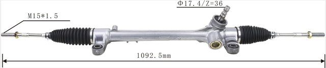 High Quality New Auto Parts OEM 45510-12290 Power Steering Rack Fits for Toyota Corolla Altis 2001-