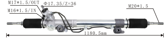 High Quality New Auto Parts OEM 77020-06321 Power Steering Rack Fits for 