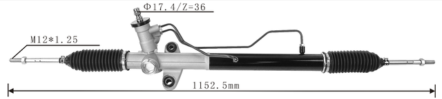 Miaosha High Quality New Auto Parts OEM 44200-BZ142 Power Steering Rack Fits for Daihatsu Gran Max 2008- Toyota TownAce (Japan, 2008–present) Toyota LiteAce (Japan, 2008–2020)