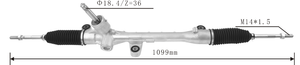Miaosha High Quality New Auto Parts OEM 53400-T7A-H02 53400-T7W-A02 53400T8MG02 Power Steering Rack Fits for Honda Civic FA1 2006-