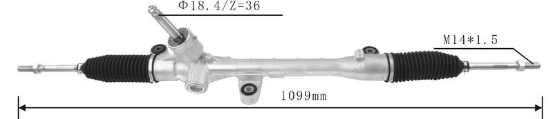 Miaosha High Quality New Auto Parts OEM 53400-T7A-H02 53400-T7W-A02 53400T8MG02 Power Steering Rack Fits for Honda Civic FA1 2006-