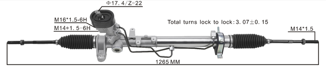 Auto Parts OEM 1J1422062D Power Steering Rack Compatible with Volkswagen Bora 1999- Audi A3 Skoda Octavia Volkswagen Golf 4