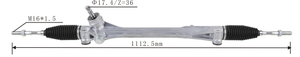High Quality New Auto Parts OEM 45510-42030 Power Steering Rack Fits for Toyota RAV-4 2005-2013
