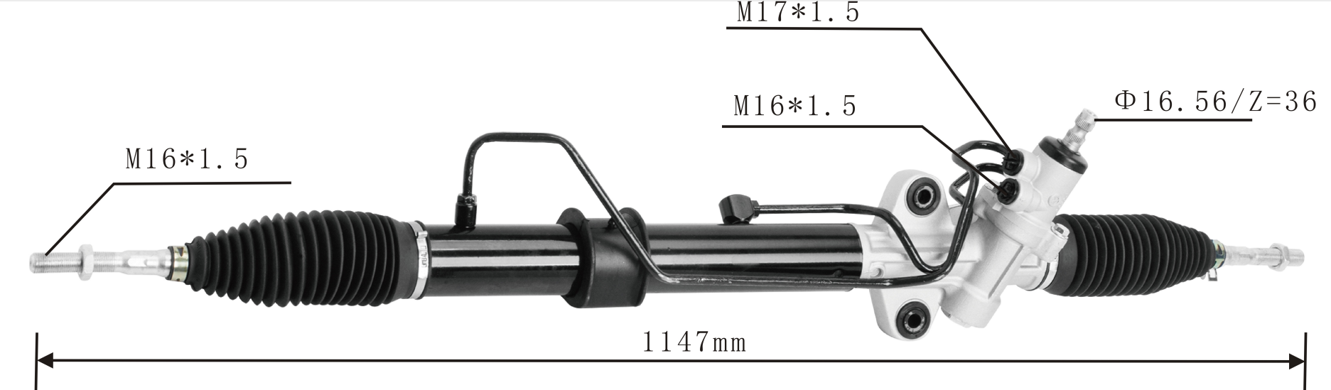Miaosha High Quality New Auto Parts OEM MR 333501 Power Steering Rack Fits for Mitsubishi Triton 4WD 2005- Mitsubishi Pajero Sport 2005-