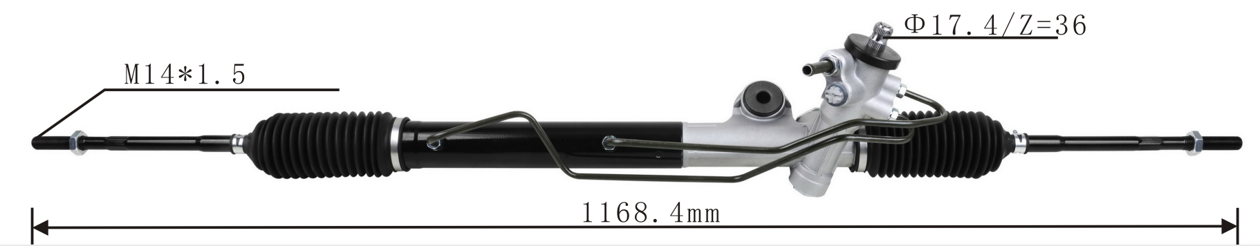 Miaosha High Quality New Auto Parts OEM 49001-95F0A Power Steering Rack Fits for Nissan Almera/Pulsar/Sunny N16 B10 Renault Scala 1.6L 2010-2013 Renault Samsung Sm3