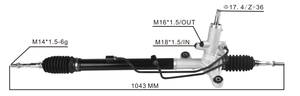 Miaosha High Quality New Auto Parts OEM 53601-SNA-A52 53601-SNA-A04 Power Steering Rack Fits for Honda Civic FA1 2006-