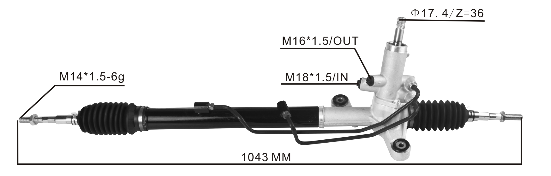 Miaosha High Quality New Auto Parts OEM 53601-SNA-A52 53601-SNA-A04 Power Steering Rack Fits for Honda Civic FA1 2006-
