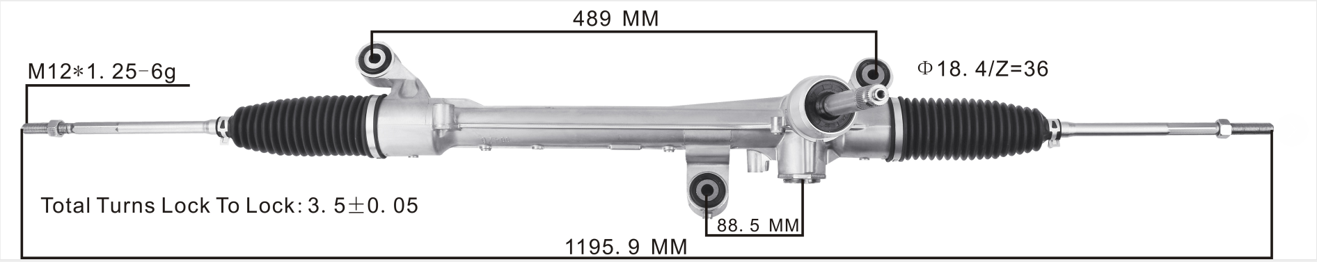 Miaosha High Quality New Auto Parts OEM 53601TG2T01 Power Steering Rack Fits for Honda Brio 1.2L 2011-