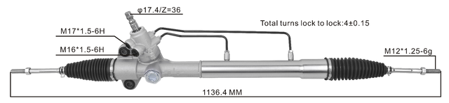 High Quality New Auto Parts OEM 44200-BZ060 44200-BZ040 Power Steering Rack Fits for Toyota Avanza 1.3Cc 2003- 