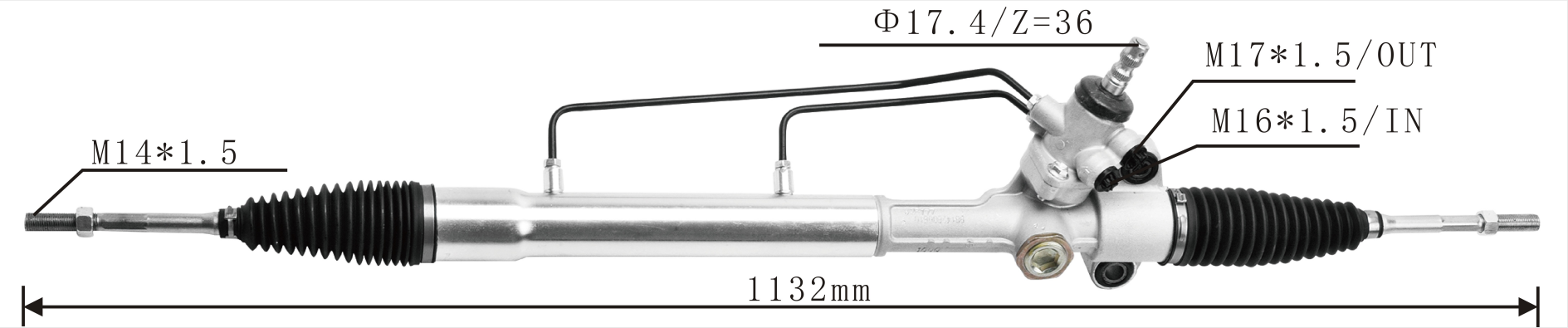 High Quality New Auto Parts OEM 44250-BZ050 Power Steering Rack Fits for Toyota Avanza