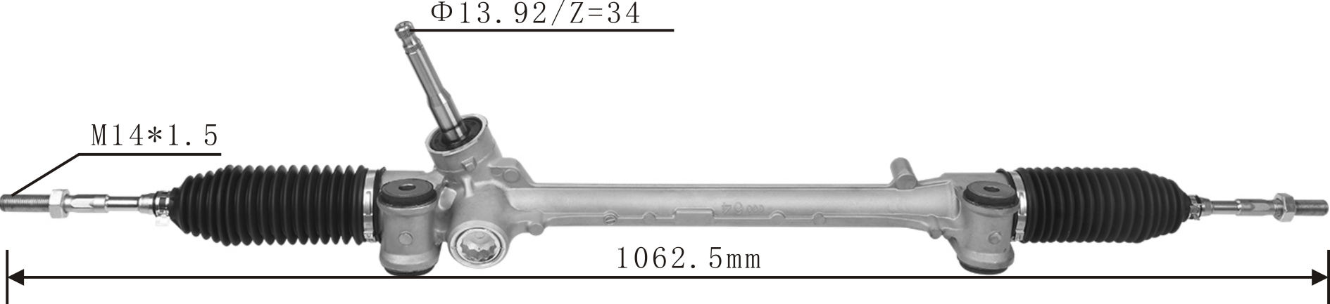 High Quality New Auto Parts OEM 45510-0D170 Power Steering Rack Fits for 