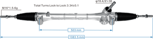 High Quality New Auto Parts OEM 45510-58060 Power Steering Rack Fits for Toyota Alphard 2015- Toyota Vellfire Lexus LM