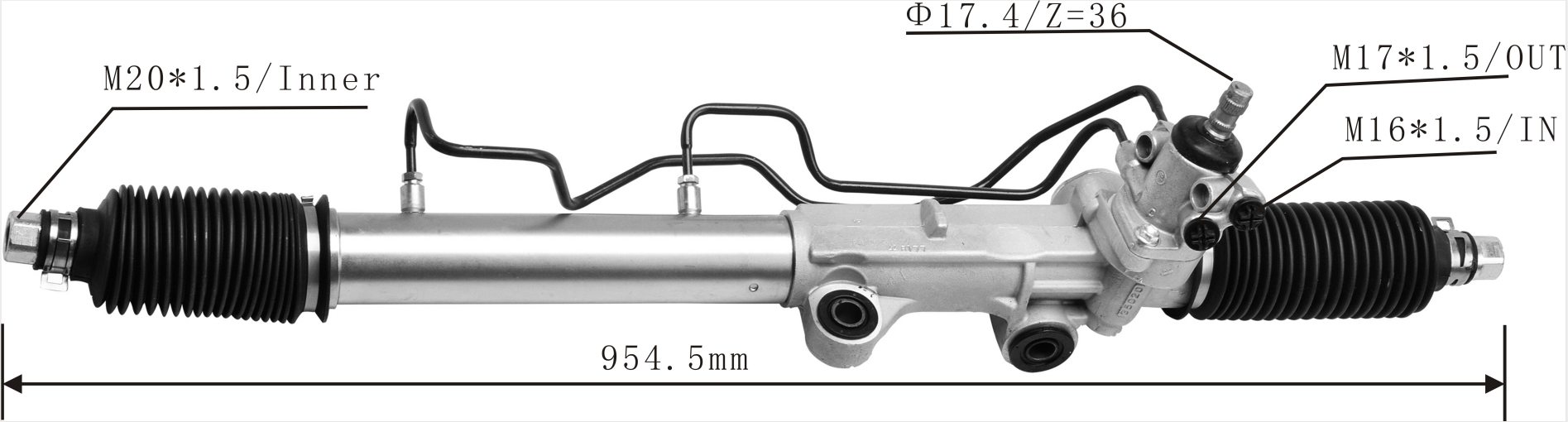 Miaosha Manufacturers Supply OEM 44200-06320 Power Steering Rack Steering Gear for Toyota Camry 2006-