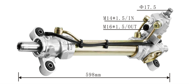 Auto Parts OEM 251422061 Power Steering Rack Compatible with Volkswagen Transporter T3 1979-1992