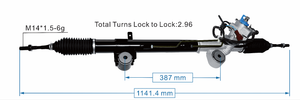Miaosha High Quality New Auto Parts OEM 49001-1CA0B Power Steering Rack Fits for (With Solenoid Valve) Infiniti Fx35 2009- FX35 FX37 QX70 S51
