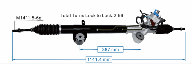 Miaosha High Quality New Auto Parts OEM 49001-1CA0B Power Steering Rack Fits for (With Solenoid Valve) Infiniti Fx35 2009- FX35 FX37 QX70 S51