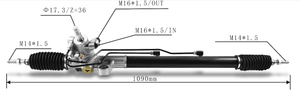 Miaosha High Quality New Auto Parts OEM 53601-SDA-A04 53601-SDA-A02 53601SDDA03 Power Steering Rack Fits for Honda Accord 2003-