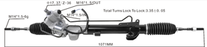 Miaosha High Quality New Auto Parts OEM 49001JN00C Power Steering Rack Fits for (With solenoid valve) Nissan Teana 2.0L/2.5L 2008-