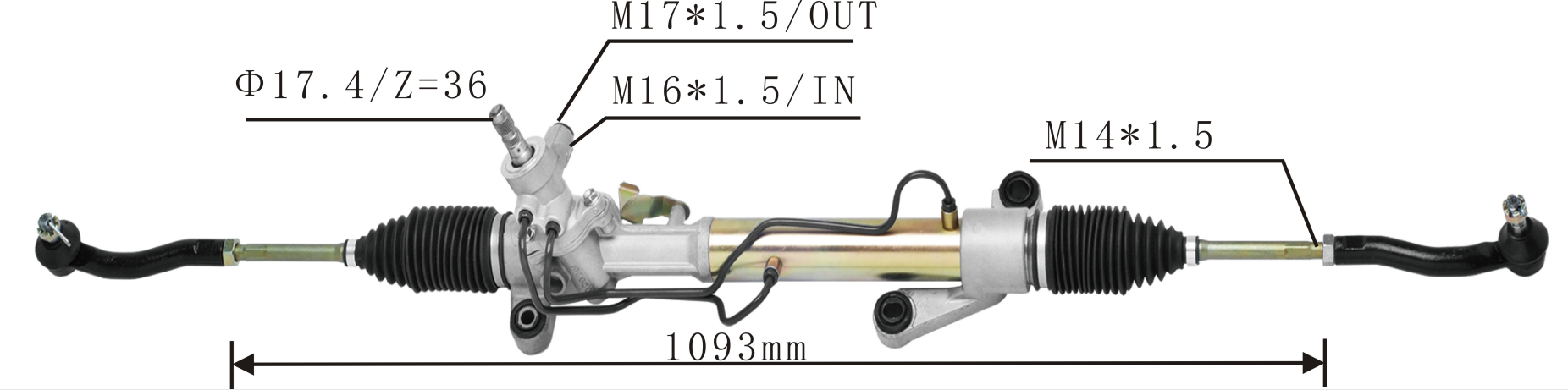High Quality New Auto Parts OEM 44200-13021 44250-02170 Power Steering Rack Fits for Toyota Corolla NZE12* 2001-