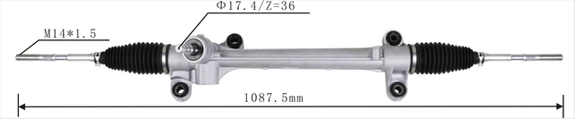 High Quality New Auto Parts OEM 45510-12450 Power Steering Rack Fits for 