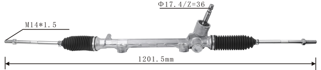 Miaosha High Quality New Auto Parts OEM 45510-BZ170 Power Steering Rack Fits for Toyota Agya Toyota Ayla