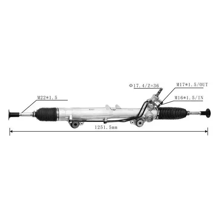 OEM 44200-60170 Hydraulic Power steering reack replacement compatible with Toyota Land Cruiser 5700 2007-