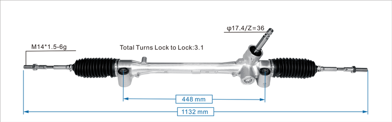 Miaosha High Quality New Auto Parts OEM 45510-0D560 Power Steering Rack Fits for Toyota Sienta 2016-