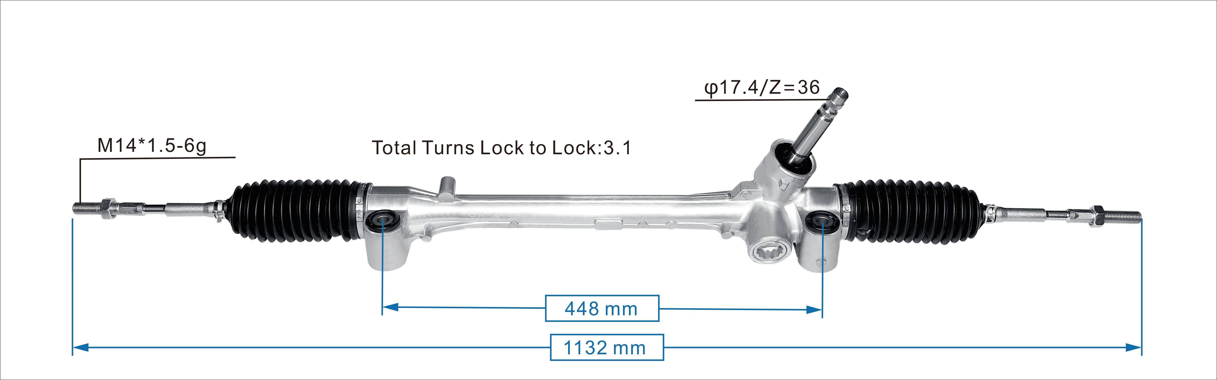 Miaosha High Quality New Auto Parts OEM 45510-0D560 Power Steering Rack Fits for Toyota Sienta 2016-
