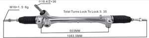 High Quality New Auto Parts OEM 45510-58080 Power Steering Rack Fits for Toyota Alphard 2015-