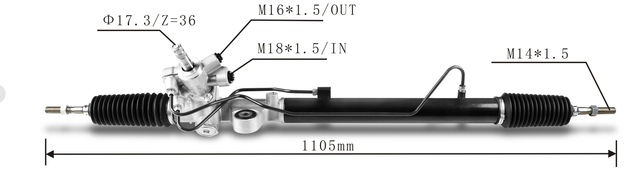 Miaosha High Quality New Auto Parts OEM 53601-TB0-P01 53601-TA0-A01 53601-TA0-A02 Power Steering Rack Fits for Honda Accord 2008-