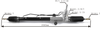 Miaosha High Quality New Auto Parts OEM 53601-S84-G04 53601-S84-A03 Power Steering Rack Fits for Honda Accord 1998-