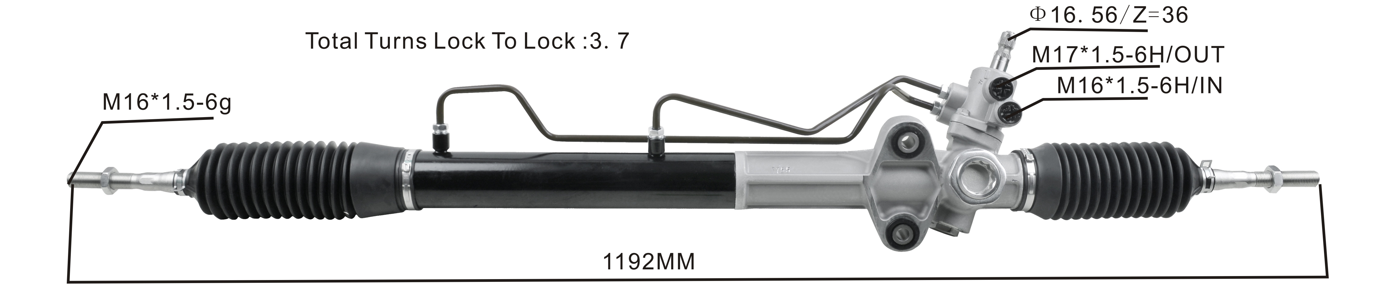 Miaosha High Quality New Auto Parts OEM MR374892 MR554233 Power Steering Rack Fits for MItsubishi Pajero V73 2000- Mitsubishi Montero 2000- Mitsubishi Shogun 2000-
