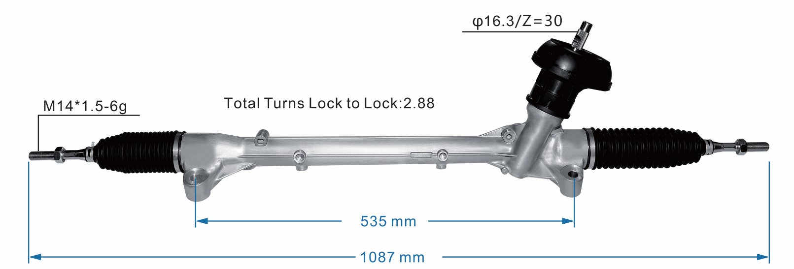 Miaosha High Quality New Auto Parts OEM 48001-6LA0A Power Steering Rack Fits for Nissan Sylphy 2020-