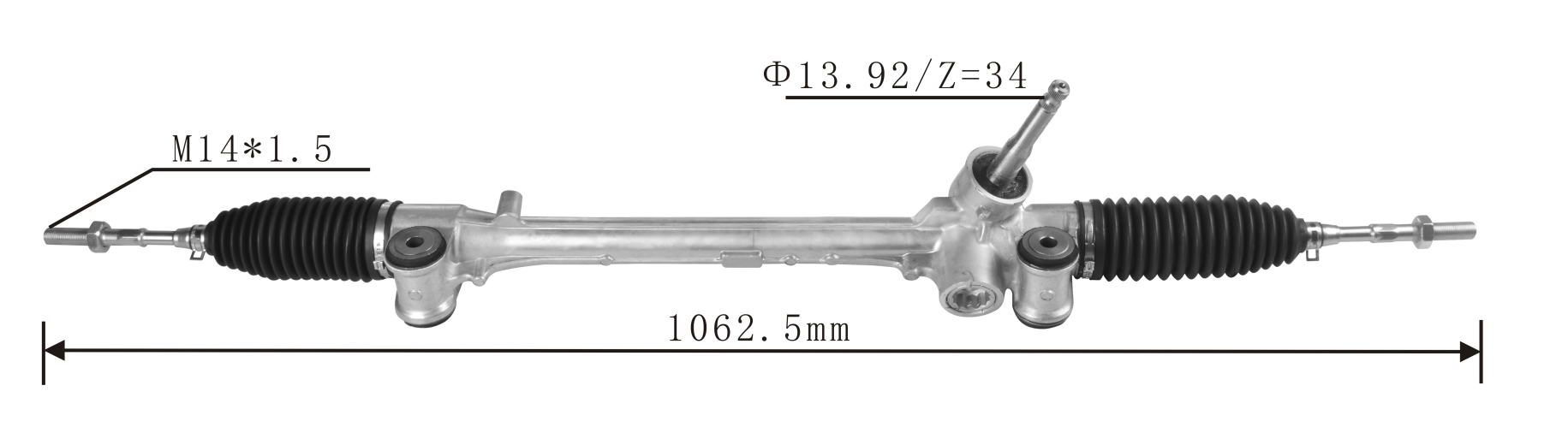 High Quality New Auto Parts OEM 45510-52040 Power Steering Rack Fits for Toyota Yaris 2006-