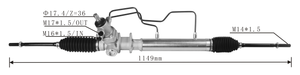 High Quality New Auto Parts OEM 44250-38010 Power Steering Rack Fits for Toyota Kijang 5K Toyota Kijang Grand Toyota Venture/Stallion (South Africa)
