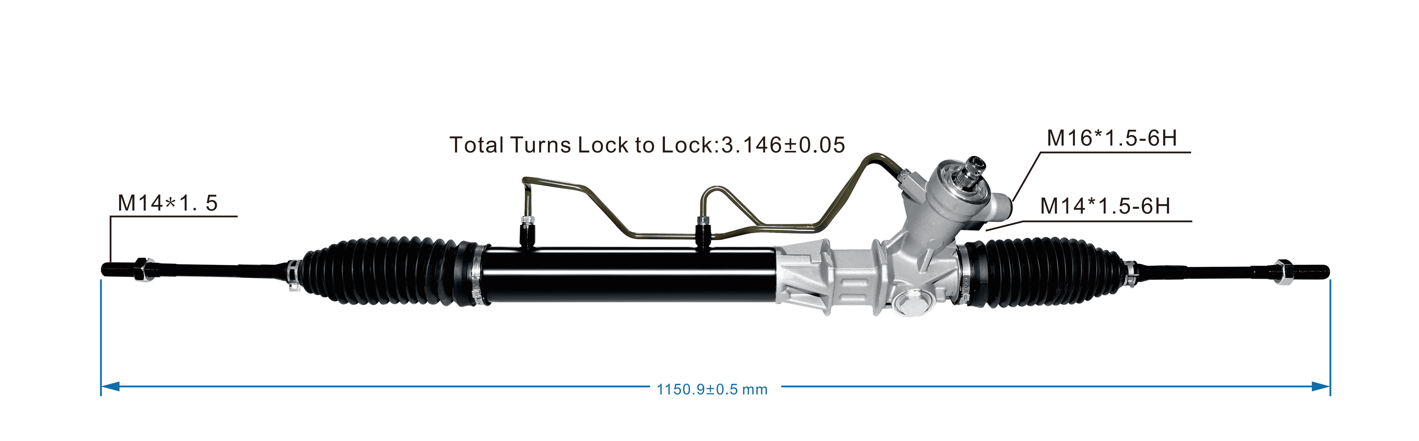Miaosha High Quality New Auto Parts OEM 492004N105 Power Steering Rack Fits for Nissan Teana 2008- Nissan Maxima