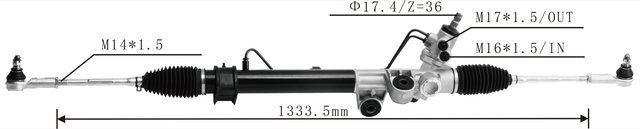 Miaosha High Quality New Auto Parts OEM 8-97943518-0 Isuzu D-Max 2WD 2002- Power Steering Rack Fits for Isuzu D-Max 2WD 2002-