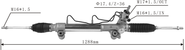 High Quality New Auto Parts OEM 44250-0K740 44250-0K750 44250-0K730 44250-0K680 Power Steering Rack Fits for 