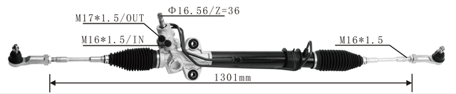 Miaosha High Quality New Auto Parts OEM MR333503 Power Steering Rack Fits for Mitsubishi Triton 2WD 2005-