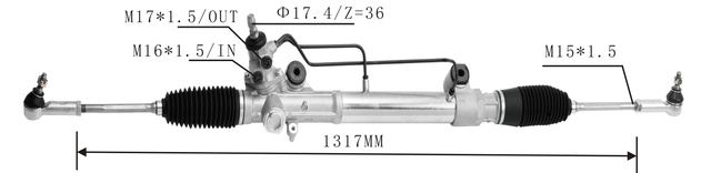 High Quality New Auto Parts OEM 44200-0K010 44200-0K050 Power Steering Rack Fits for Toyota Hilux 4WD 2005-2015